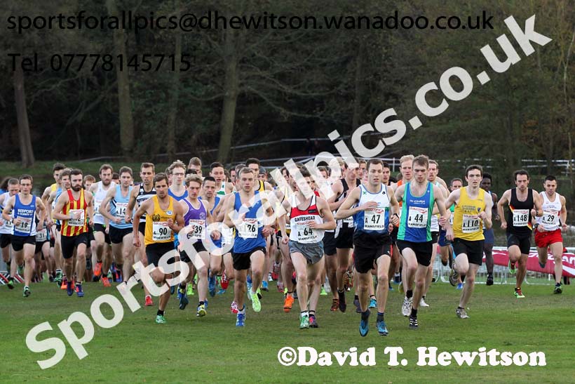 Senior mens National Cross Country Relays. Photo: David T. Hewitson/Sports for All Pics